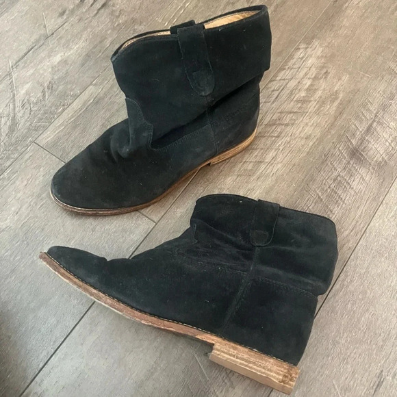 Isabel marant Crisi suede hidden wedge ankle boot sz38 - Picture 1 of 6